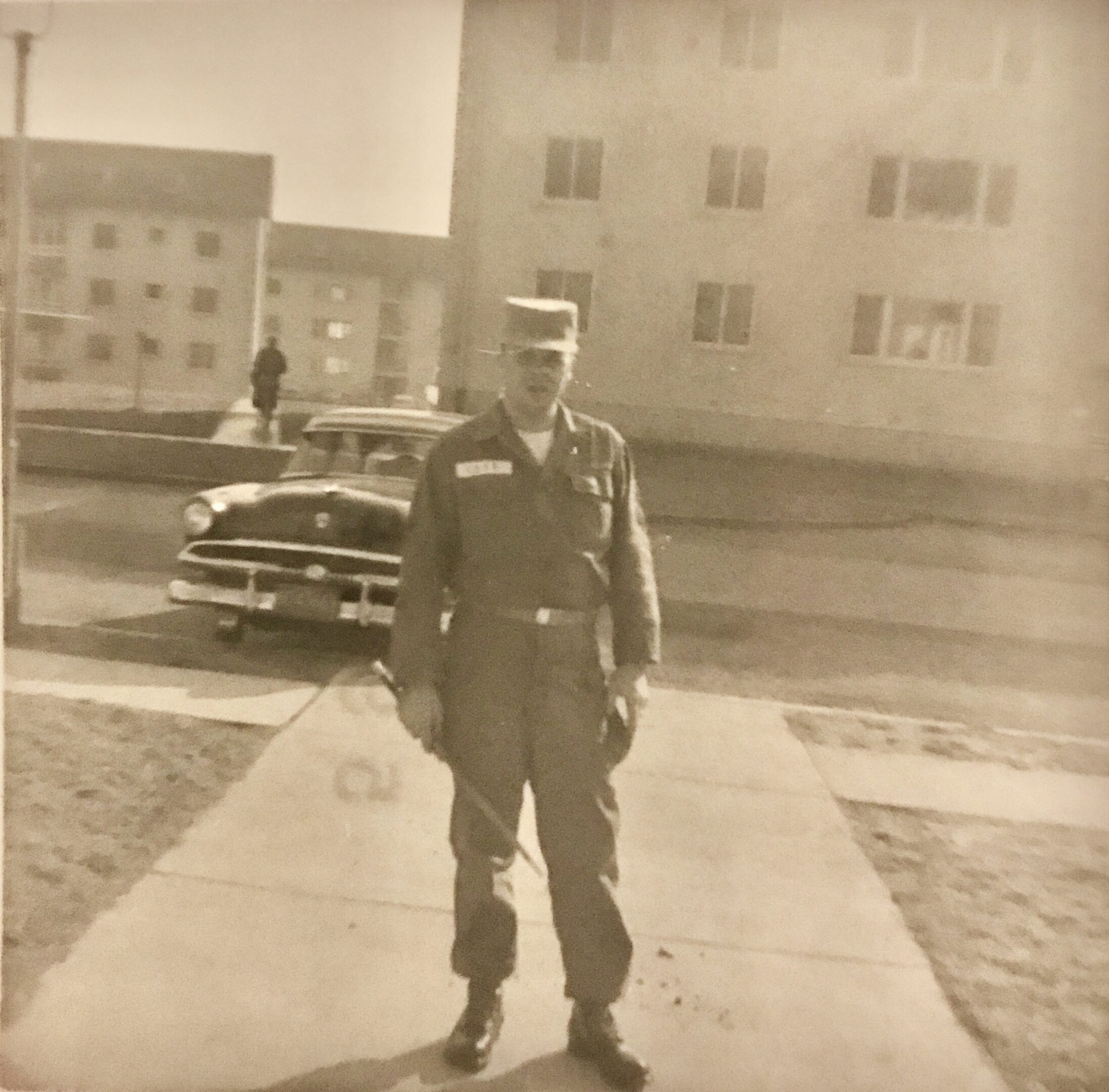 My Daddy as Sgt. Cook in Kaiserslauterm, Germany 